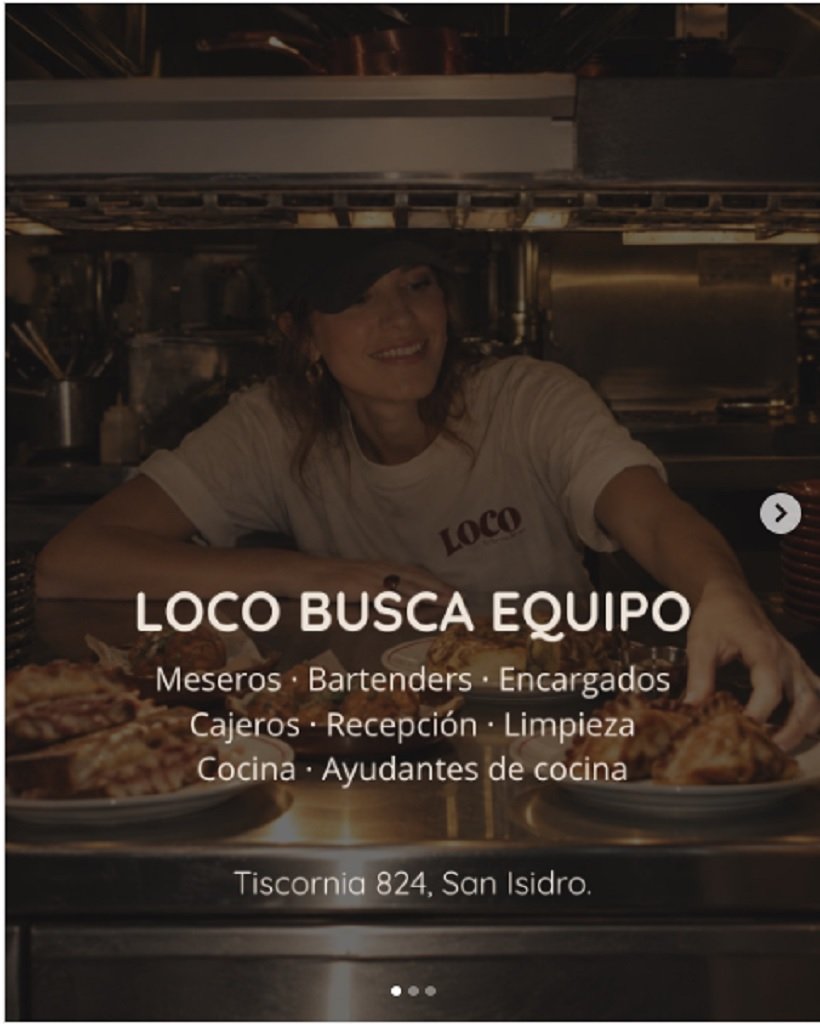 Buscan empleados - san isidro