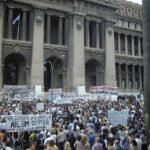 organizaciones movilizaron tribunales por ley de tierras