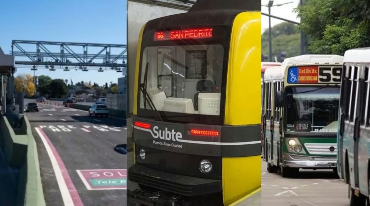 Boletos- aumento - colectivos -subte
